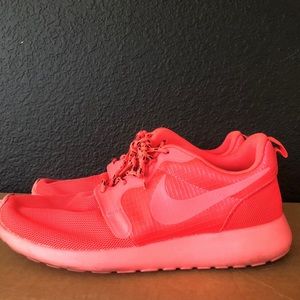 Neon pink nikes